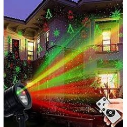 Luses De Navidad Laser De Patrones